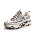 Sarah Express Retro Platform Sneakers with Breathable Finish Pink