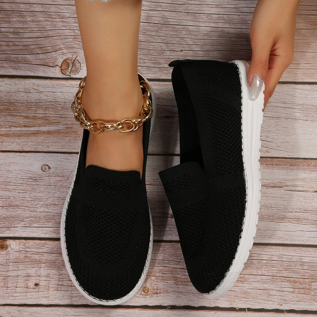 Sarah Express Breathable Mesh Slip-On Flat Loafers