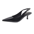 Pointed-toe Kitten-heel Bow Sandals – heel profile alternate view 3