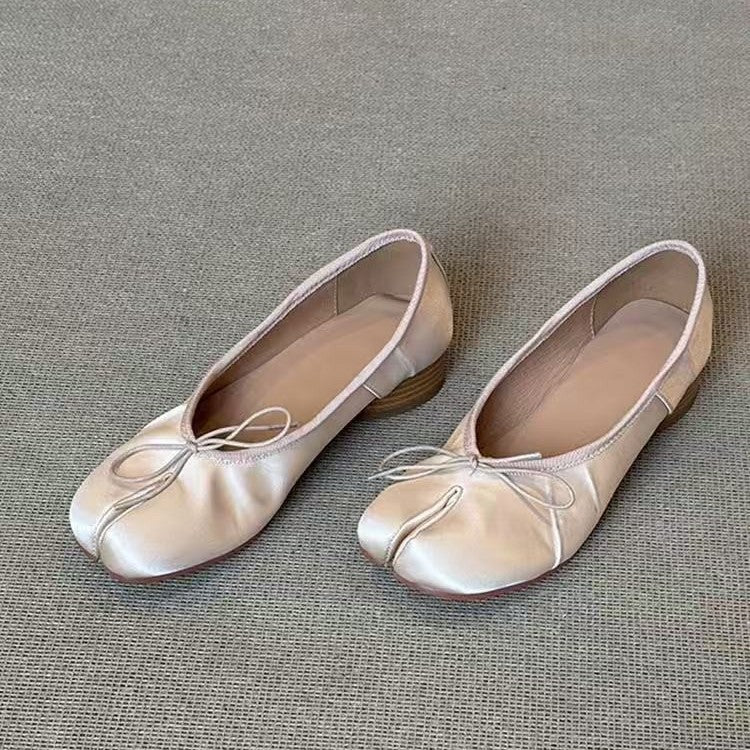 Sarah Express Women's Retro Slip-On Ballet Flats