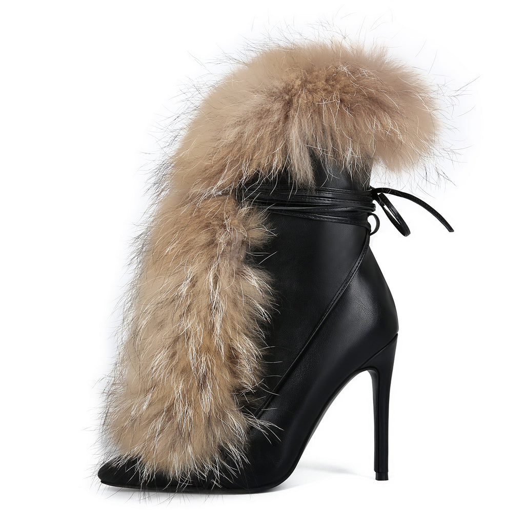 Sarah Express Pointed-Toe Stiletto Ankle Boots