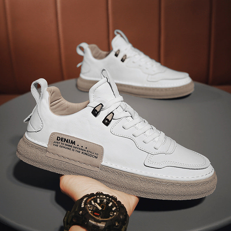 Sarah Express Men's Microfiber Casual Board Sneakers