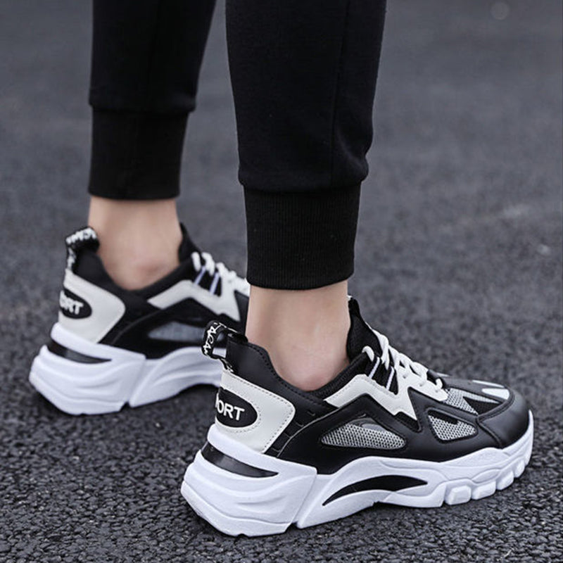 Sarah Express Men's Breathable Lace Up Athletic Sneakers