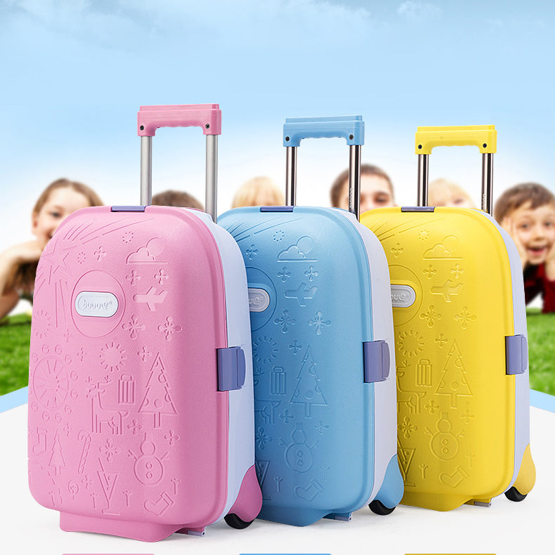 Sarah Express 16-Inch Cartoon Print Travel Suitcase