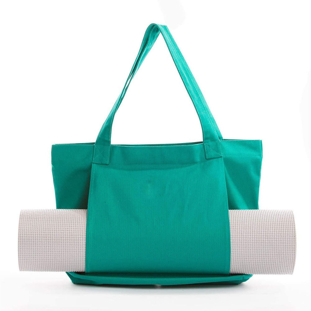 Sarah Express Large Canvas Yoga Tote Bag