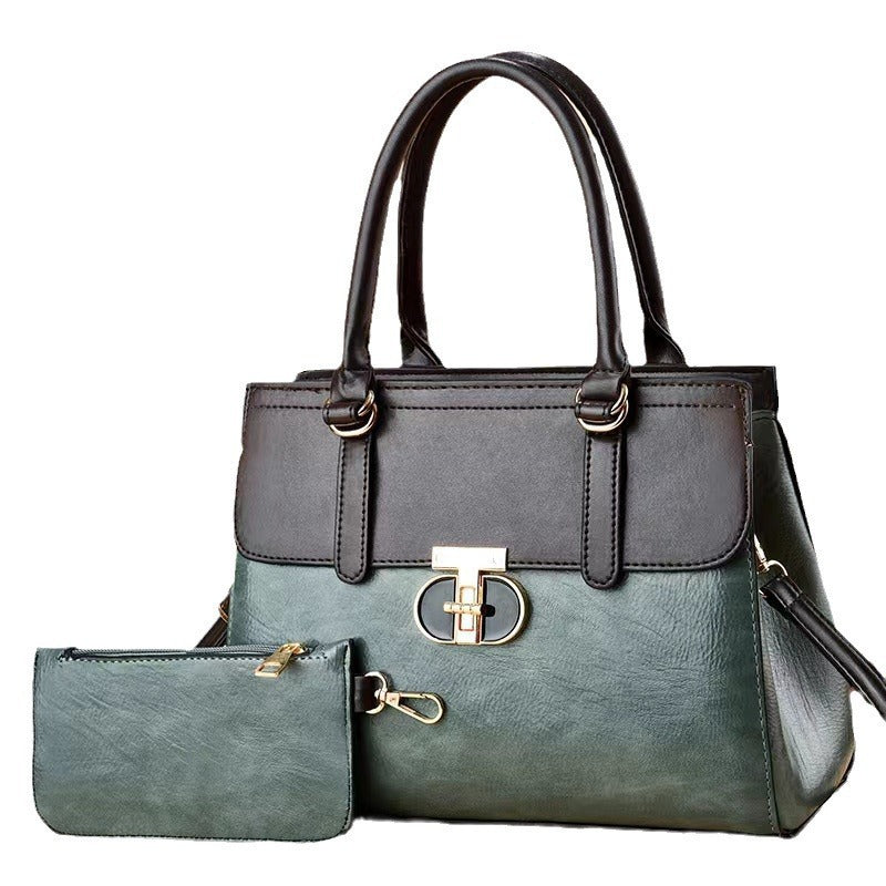 Sarah Express Two-Piece PU Leather Shoulder Bag Set