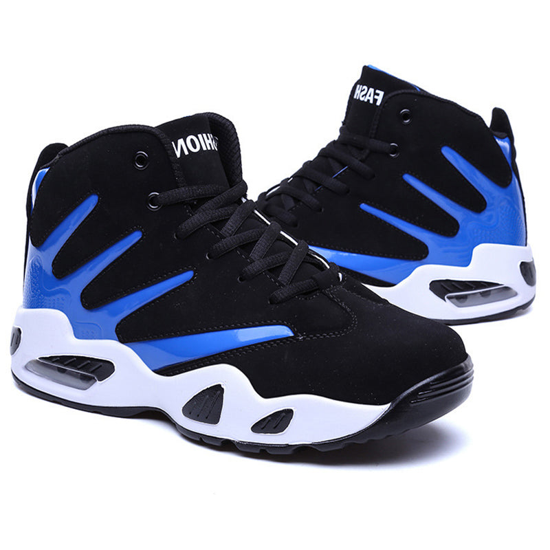 Sarah Express Men's High-Top Air Cushion Basketball Sneakers