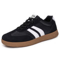 Sarah Express Color-Block Lace-Up Everyday Sneakers Black