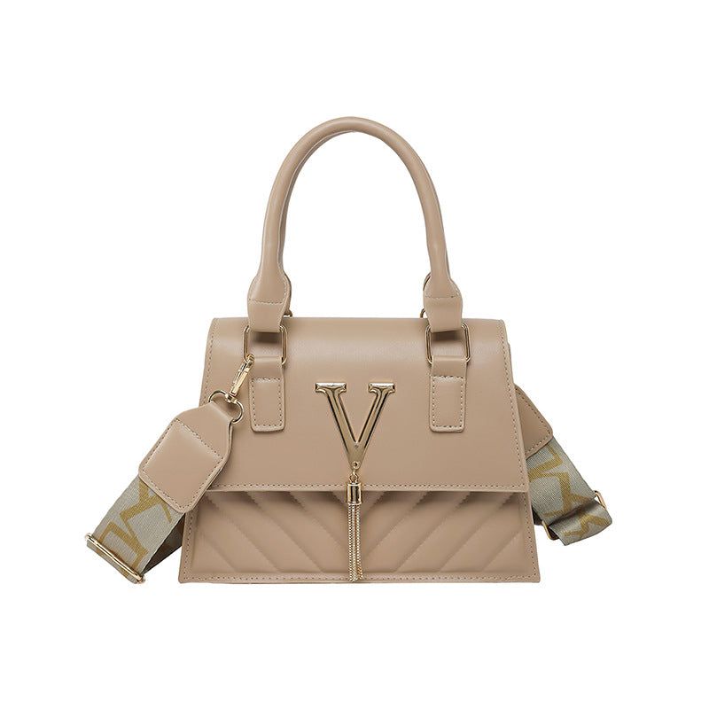 Sarah Express Structured Tassel Crossbody Bag