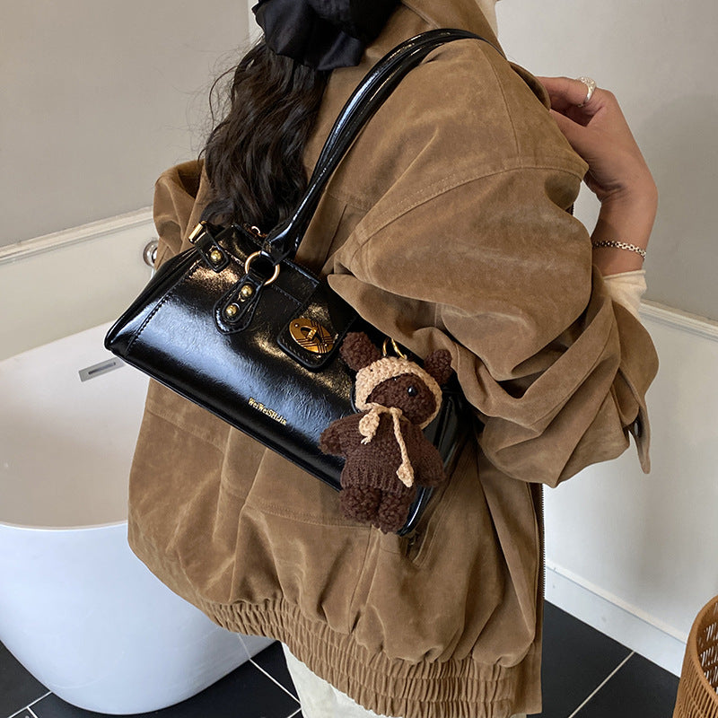 Sarah Express Urban Minimalist Patchwork Shoulder Bag