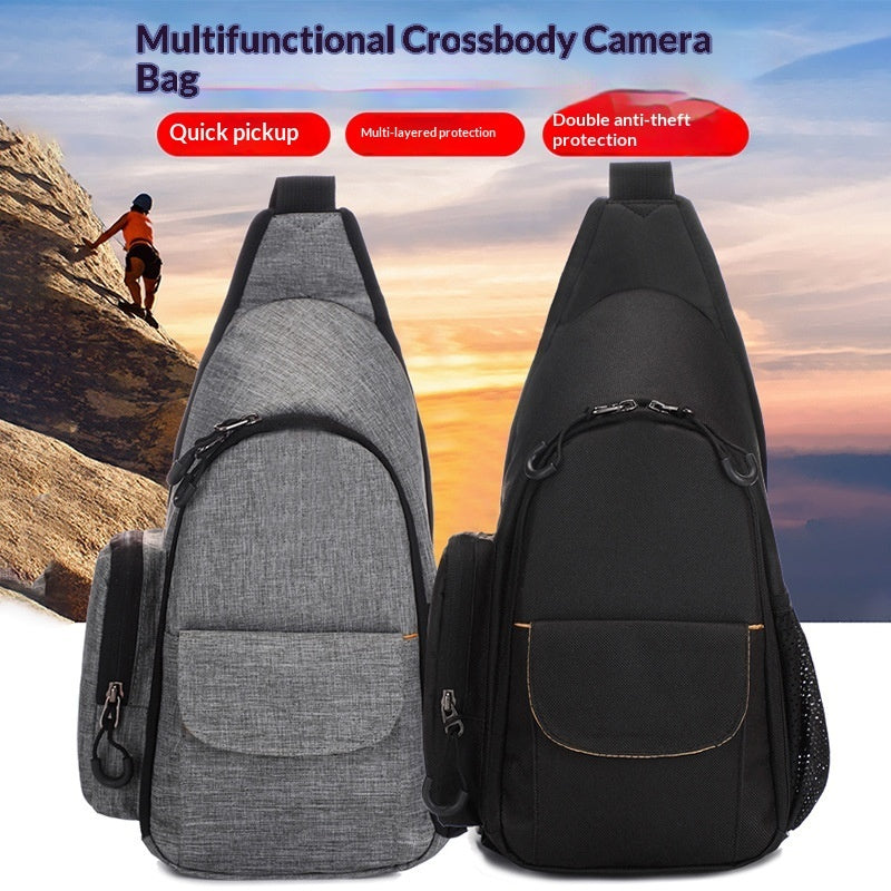 Sarah Express Portable Solid-color Cotton DSLR Camera Bag