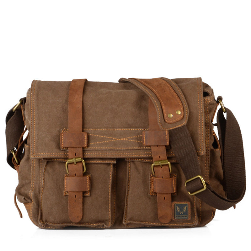 Sarah Express Canvas Postman Messenger Bag