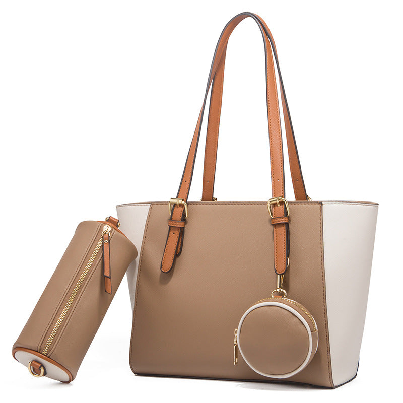 Sarah Express Three-Piece Saffiano Bucket Bag Set