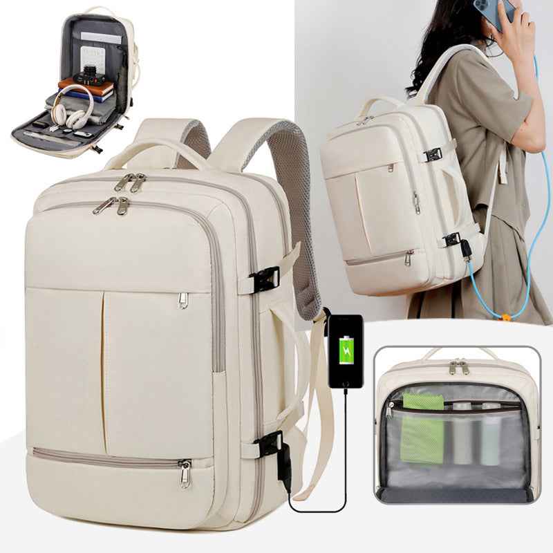 Sarah Express Large Capacity Waterproof Travel Laptop Backpack