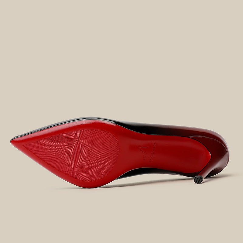 Sarah Express Gradient Patent Leather Stiletto High Heels