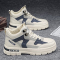 Sarah Express Men's High-Top Tooling Board Shoes Beige
