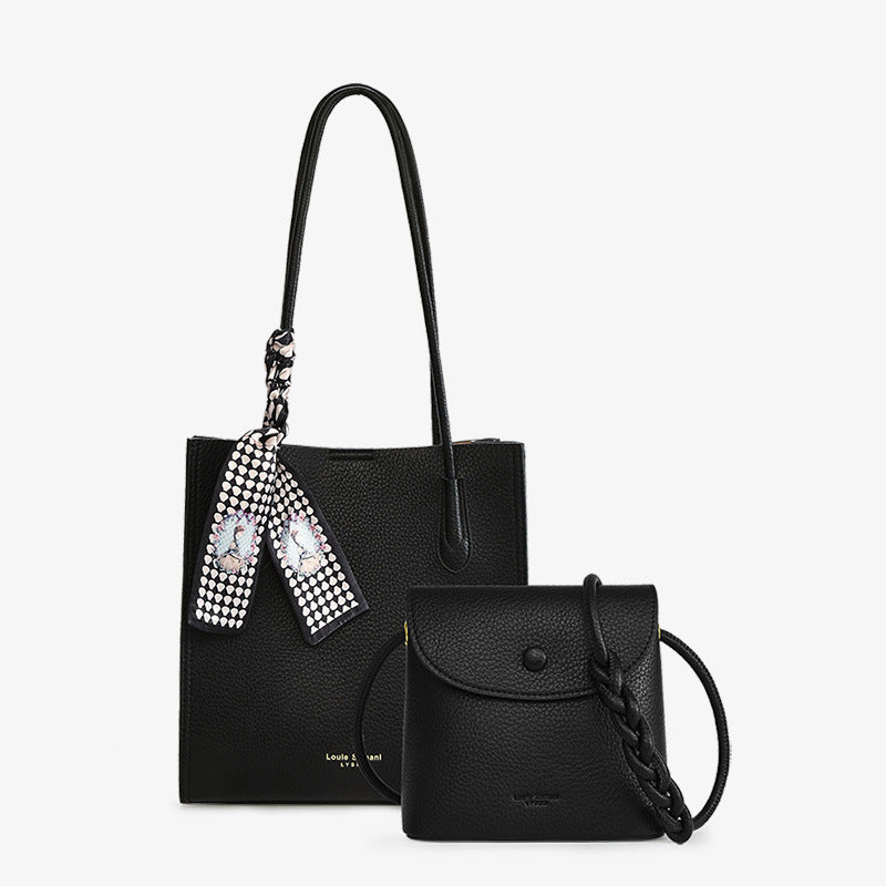 Sarah Express Textured Combination Shoulder Bag Set