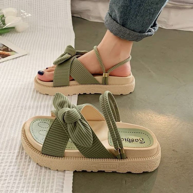 Sarah Express Convertible Flat Platform Sandals