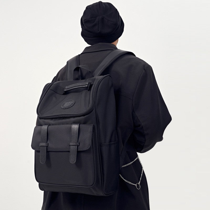 Sarah Express Large Capacity Waterproof Travel Laptop Backpack Black