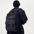 Sarah Express Large Capacity Waterproof Travel Laptop Backpack Black
