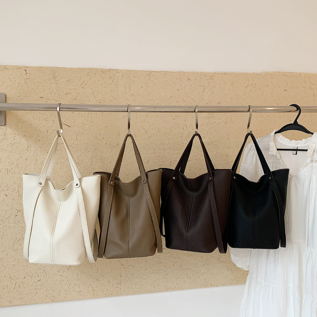 Sarah Express Minimalist Bucket Bag Set Two Piece