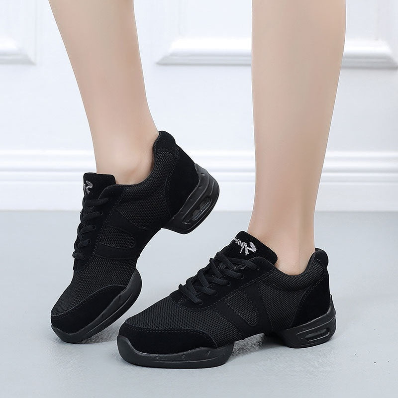 Sarah Express Breathable Mesh Jazz Dance Sneakers