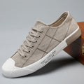 Sarah Express Casual Canvas Sneakers for Men 20179 Khaki