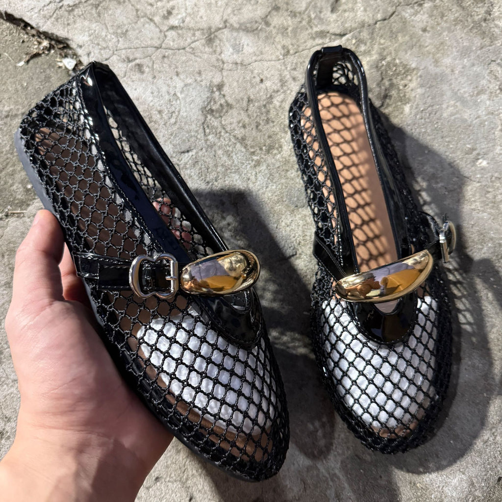 Sarah Express Breathable Mesh Slip-On Ballet Flats