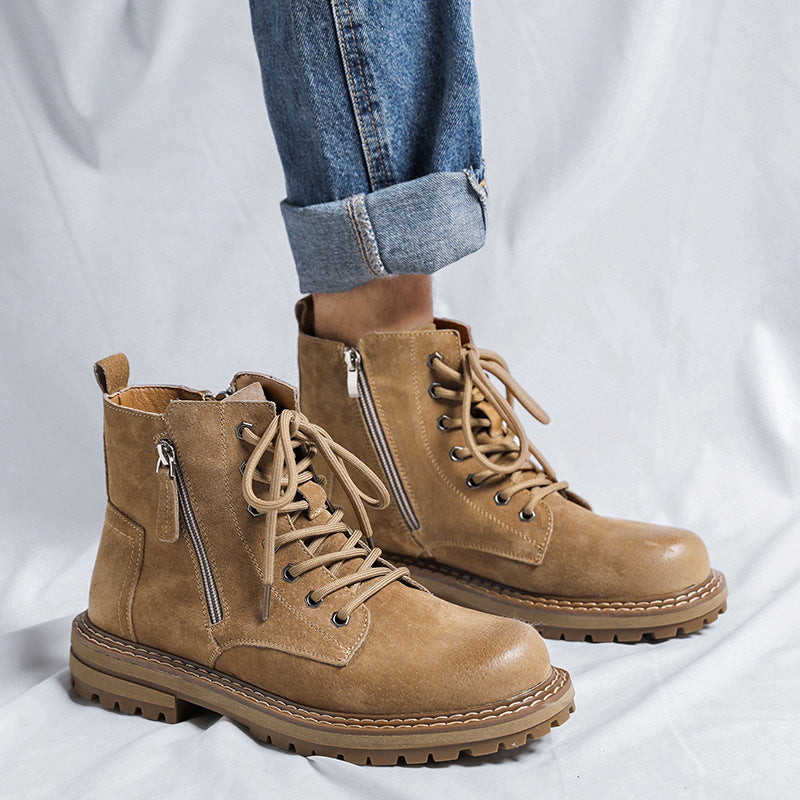Sarah Express Side Zipper Fashionable Ankle Boots