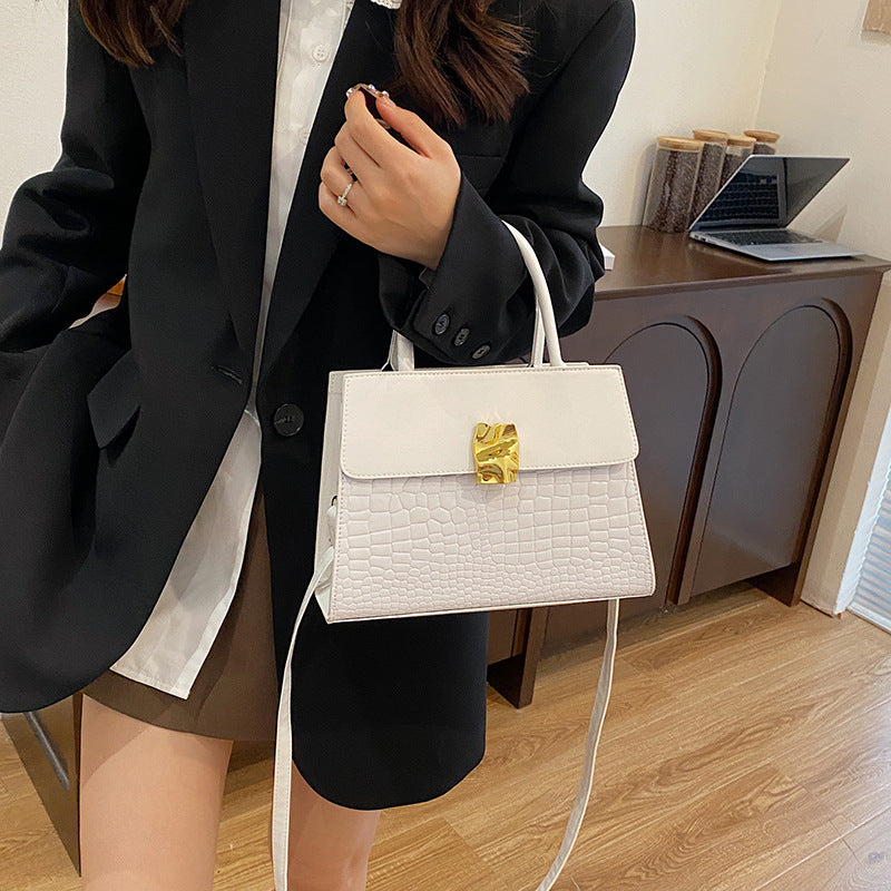 Sarah Express Retro Patchwork Crossbody Tote Bag