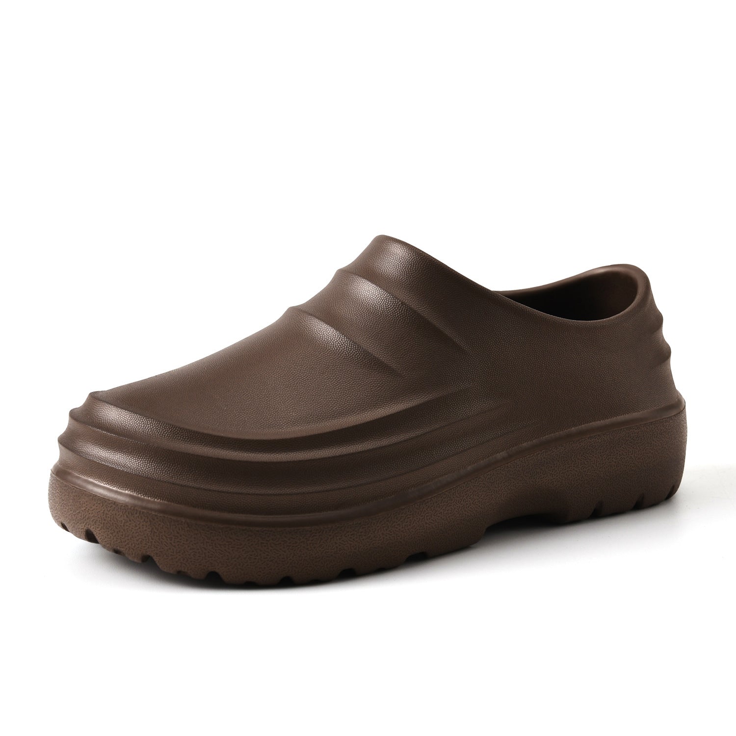 Sarah Express Waterproof Non-Slip EVA Kitchen Work Slippers Deep Coffee
