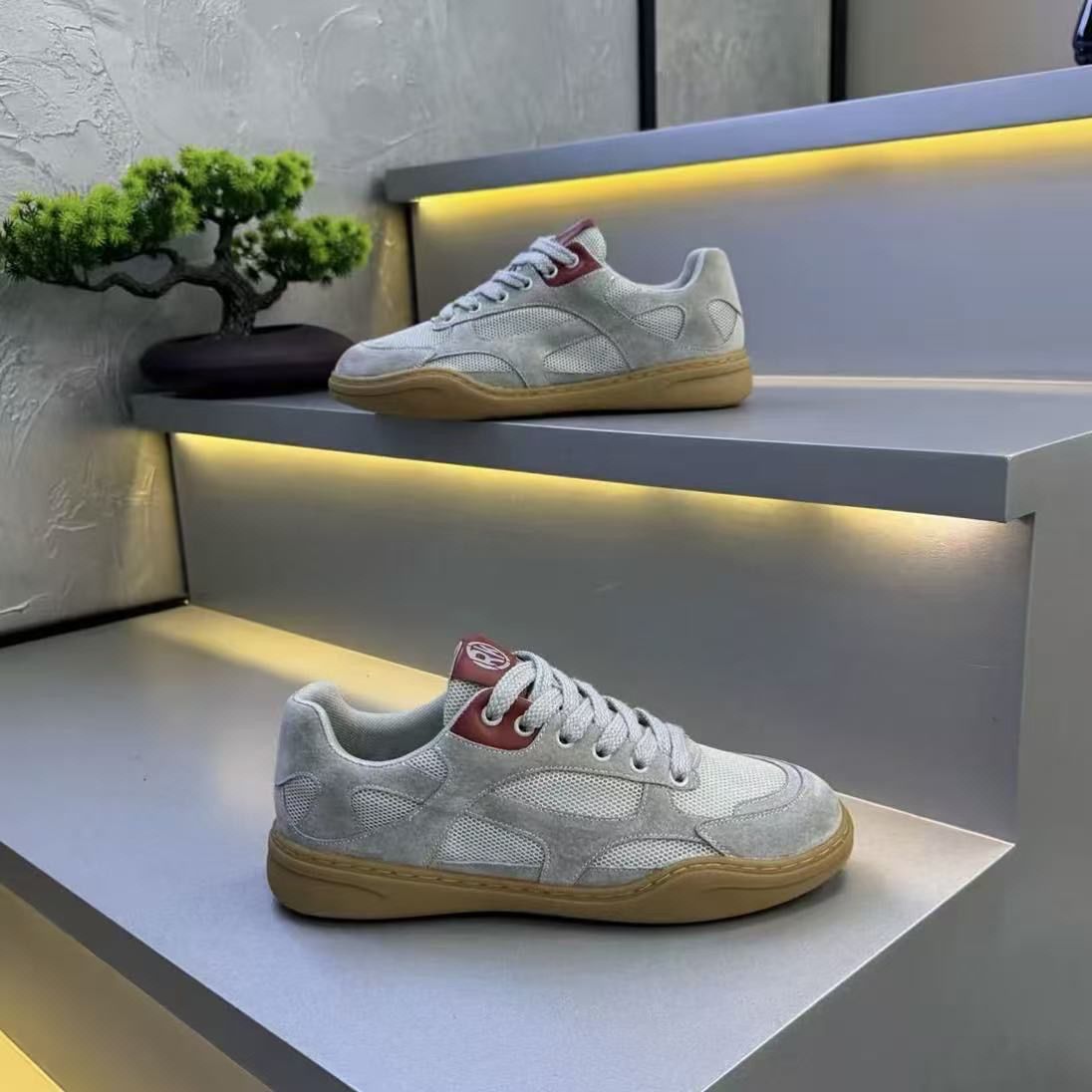 2026 New Summer Men's Breathable Casual Skate Shoes, Lightweight Soft Sole Cortez & Retro Training Fashion Athletic Sneakers – product detail alternate view 4