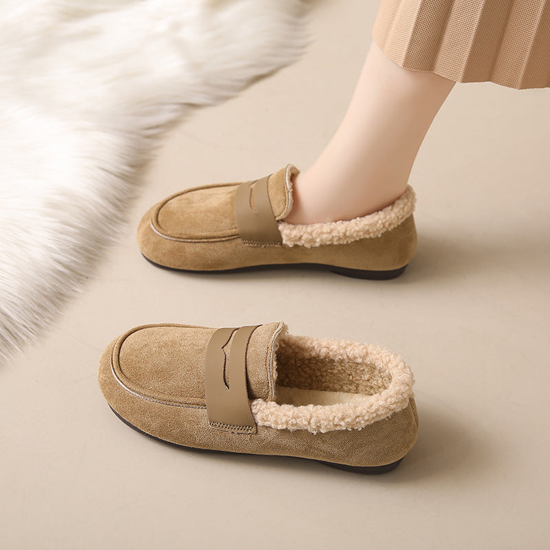Sarah Express Lightweight Cotton Slip-On Casual Flats