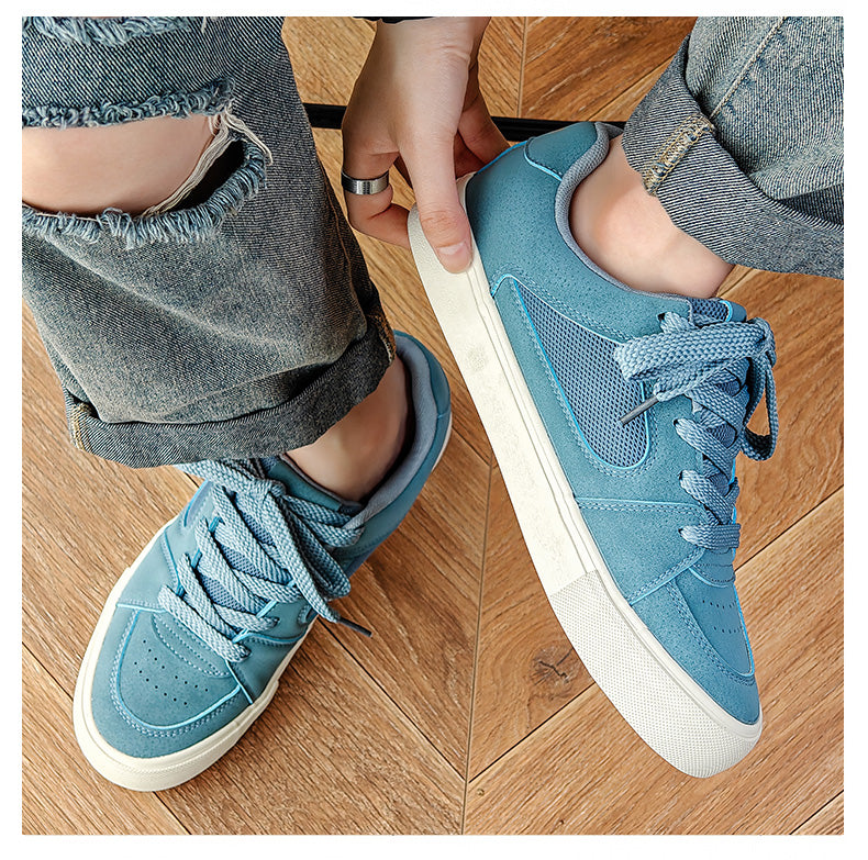 New Spring & Autumn Niche Low-top Breathable Canvas Shoes, Versatile Couple Casual Skate Sneakers For Men – product detail alternate view 3