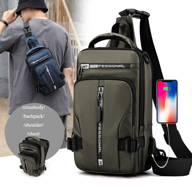 Sarah Express Multifunctional Waterproof Crossbody Chest Bag