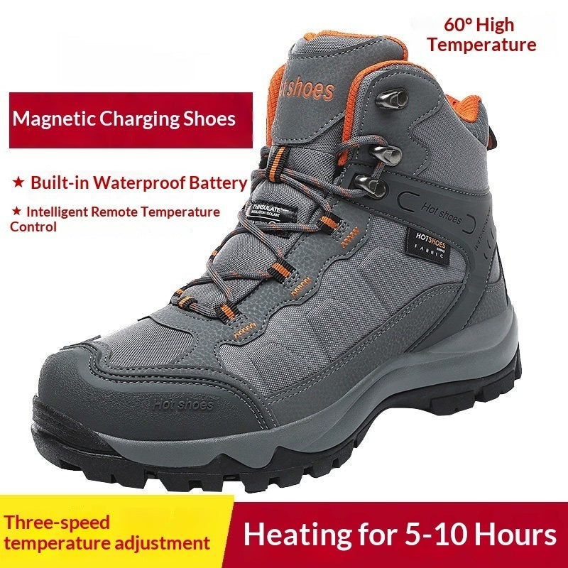 Sarah Express Electric Heated Thermal Winter Cotton Slippers