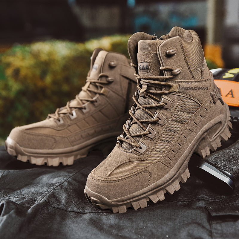 Sarah Express Rugged High Top Tactical Boots