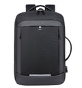 Sarah Express Expandable Oxford Fabric Laptop Backpack Black