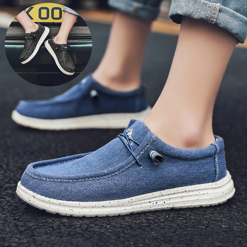 Sarah Express Men's Lightweight Canvas Casual Loafers