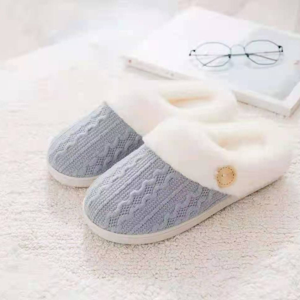 Sarah Express Warm Wool Indoor House Slippers