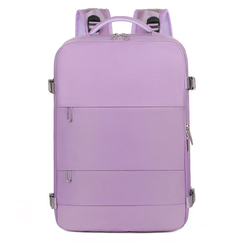 Sarah Express Large Capacity Travel Laptop Backpack Purple