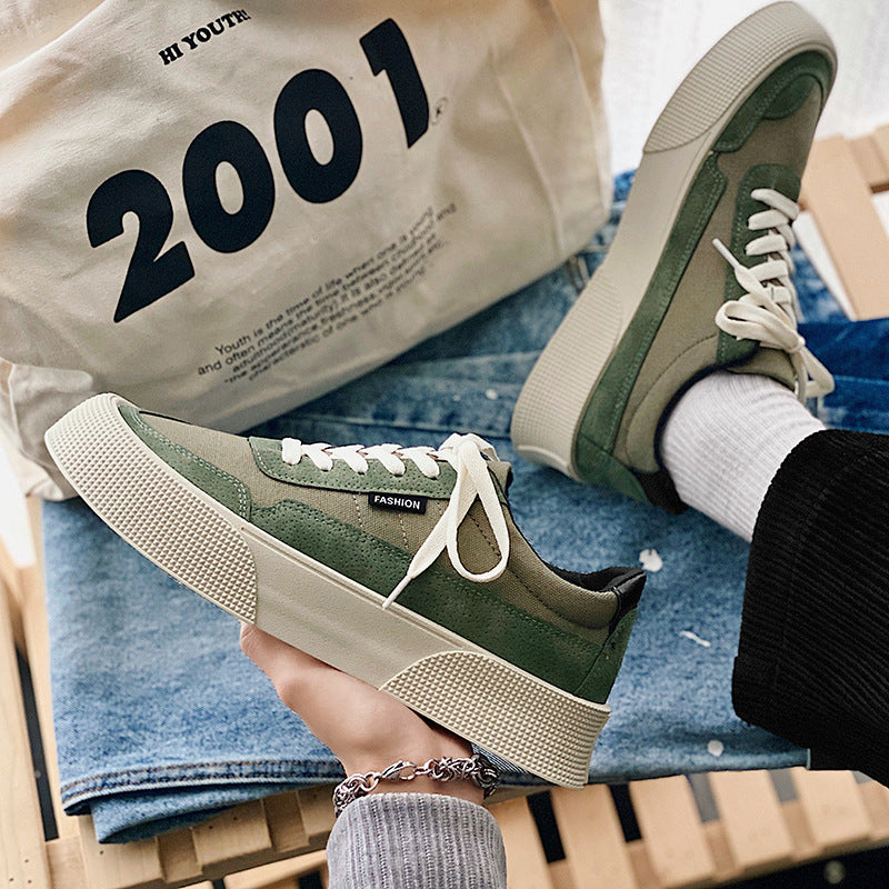 Sarah Express Casual Canvas Platform Sneakers