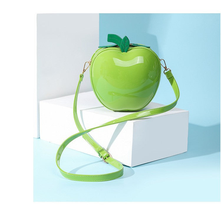 Sarah Express Apple Shaped Novelty Crossbody Bag