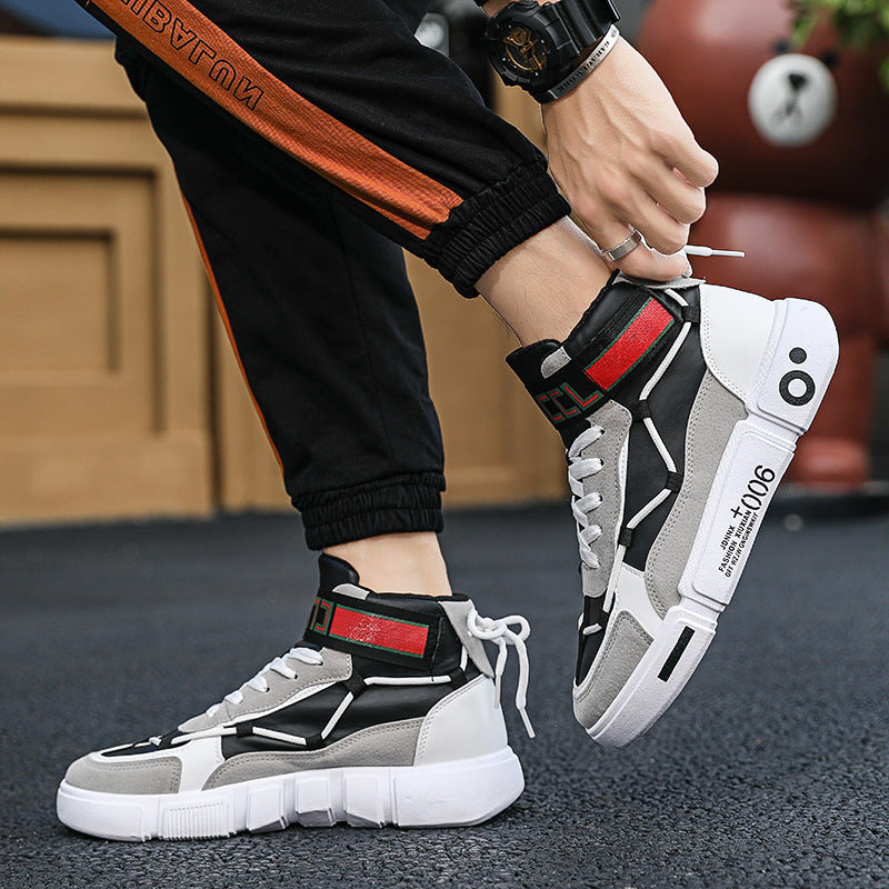 Sarah Express Men's High-Top Casual Sports Sneakers