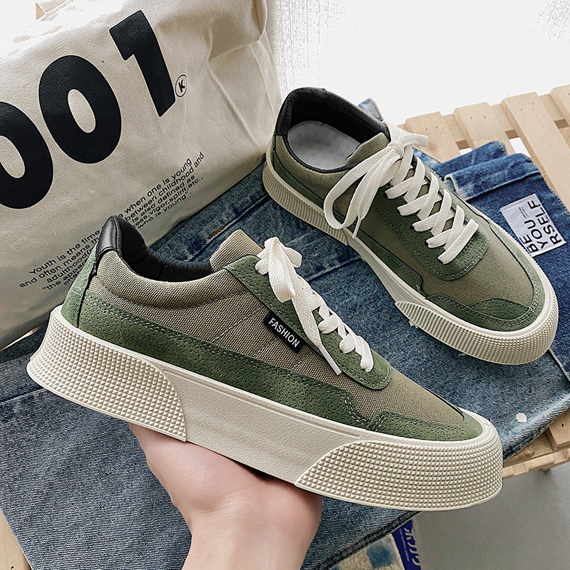 Sarah Express Casual Canvas Platform Sneakers