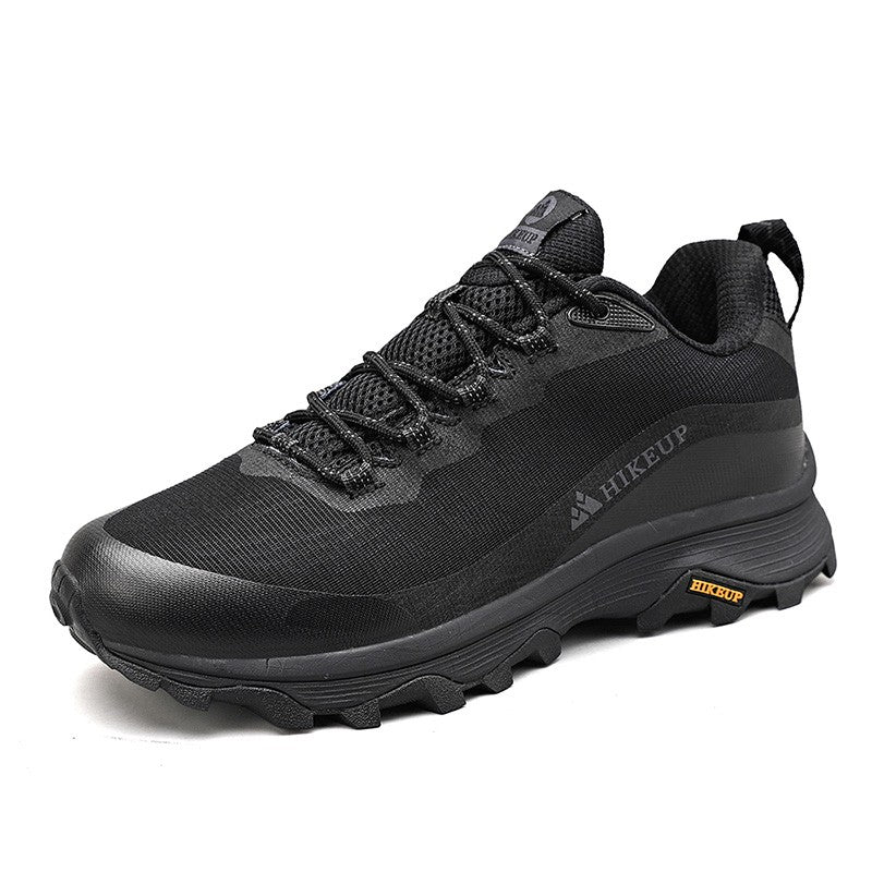 Sarah Express Men's Breathable Casual Mesh Walking Shoes Black