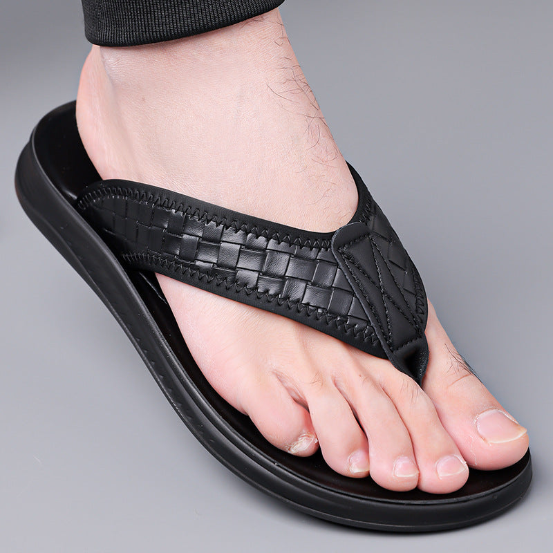 Sarah Express Men's Nonslip Beach Flip Flop Sandals