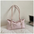 Sarah Express Niche Style Commuter Shoulder Bag Pink Without Pendant