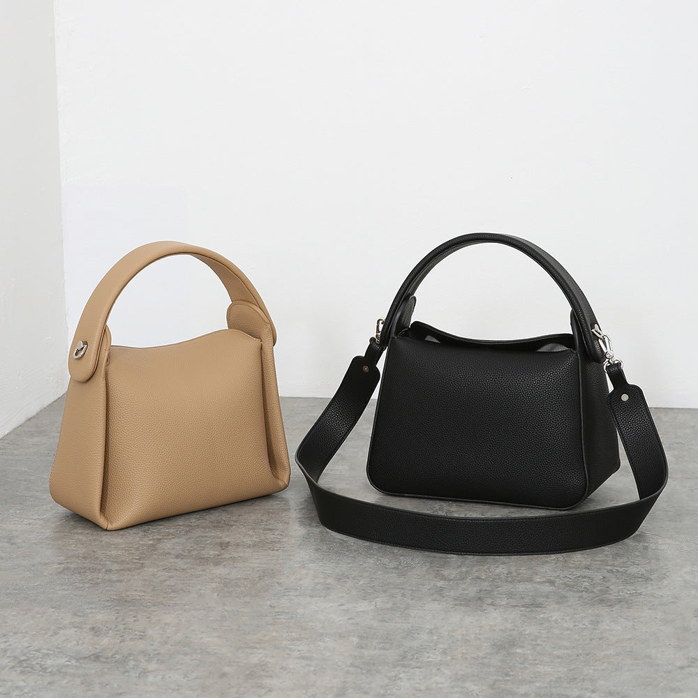 Sarah Express Genuine Leather Dumpling Shoulder Bag