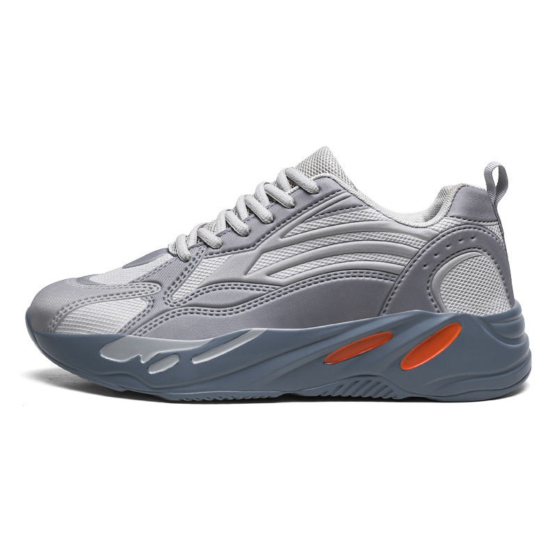 Sarah Express Men's Trendy Dad Style Mesh Sneakers